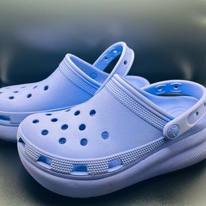 Lavender classic cutie clog crocs sz J4